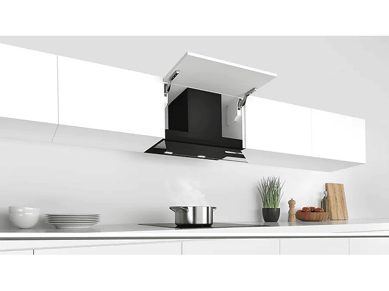 campana grupo filtrante - Bosch DBB67AM60, 3 velocidades, 460 m³/h, 597 mm, Inox
