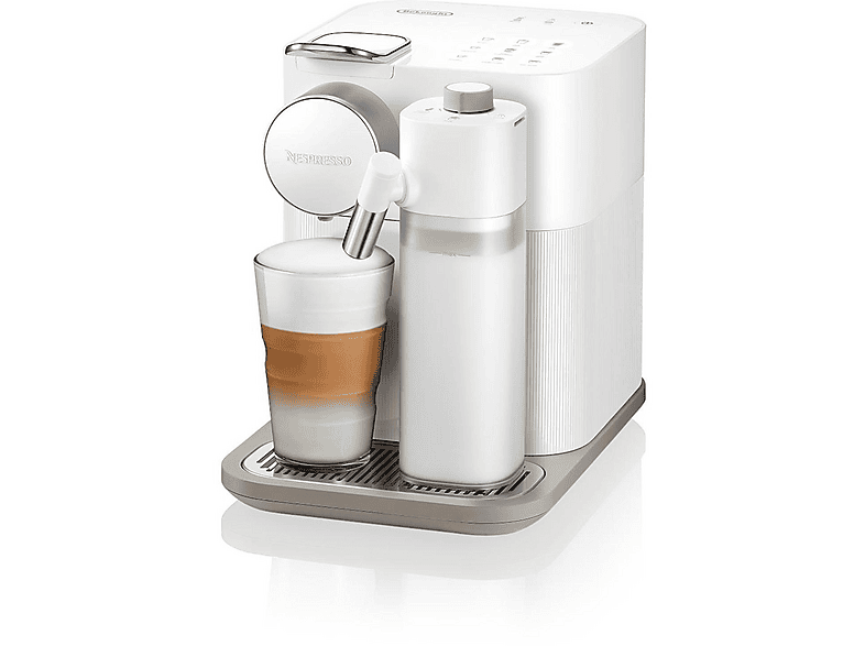 Cafetera de cápsulas - Delonghi EN640.W - GRAN LATTISSIMA OR, 19 bar, 500 ml, 1400 W, Blanco