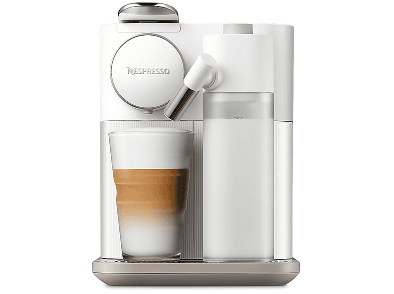 Cafetera de cápsulas - Delonghi EN640.W - GRAN LATTISSIMA OR, 19 bar, 500 ml, 1400 W, Blanco