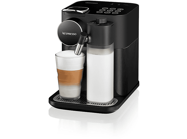 Cafetera de cápsulas - Delonghi EN640.B - GRAN LATTISSIMA, 19 bar, 500 ml, 1400 W, Negro