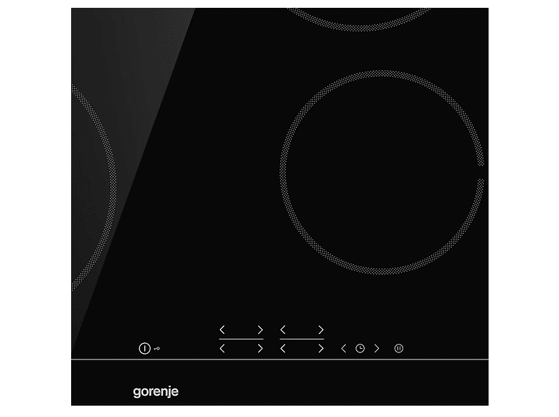 Placa de vitrocerámica - Gorenje ECT 641 BSC, 4 zonas, 595 mm, Negro