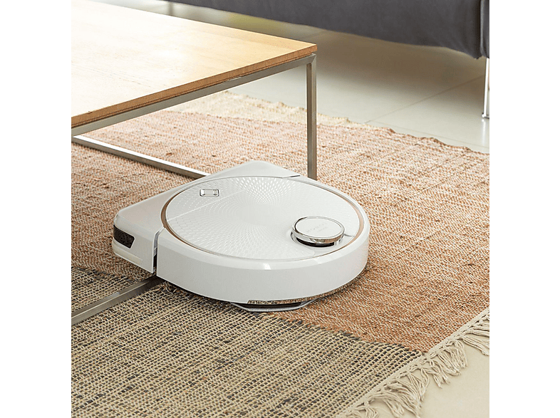 Robot aspirador friegasuelos - Smartbot Hobot HOBOT LEGEE-D7, 19,95 W, Depósito 500 ml, Autonomía 130 min, Blanco