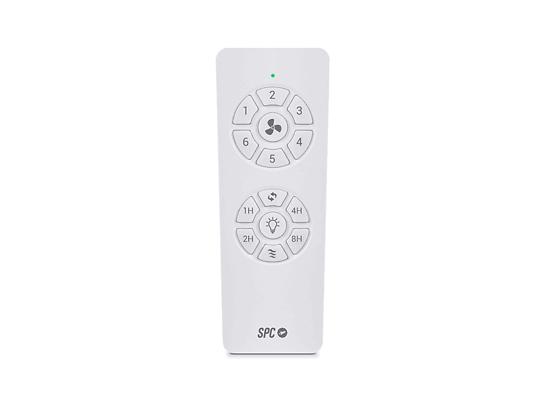 Ventilador de Techo - Spc SPC CONFORTO DC MAX 2, 43 W, 6 velocidades, Blanco