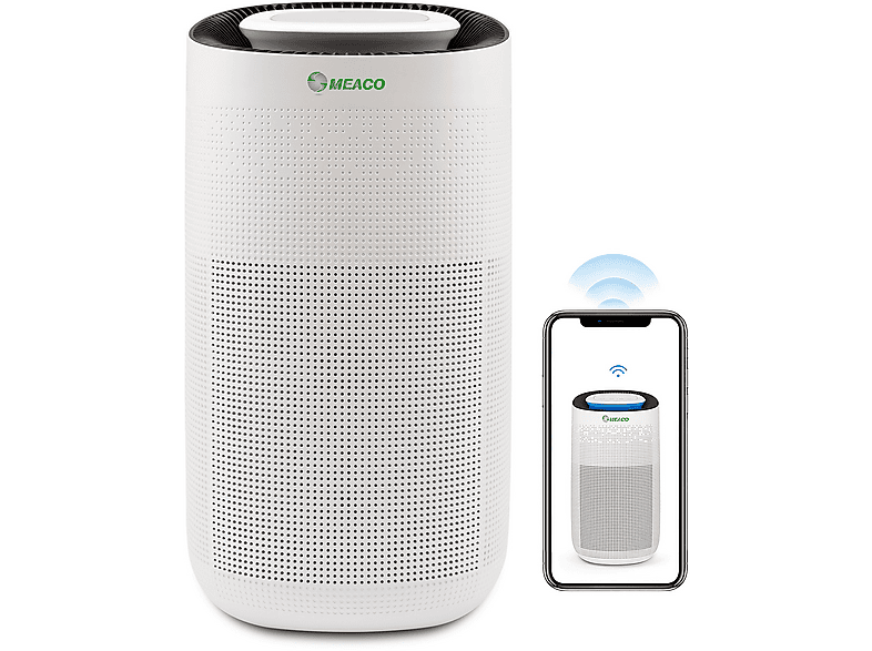 Purificador de aire - Meaco CA-HEPA 76x5, 50 W, Blanco