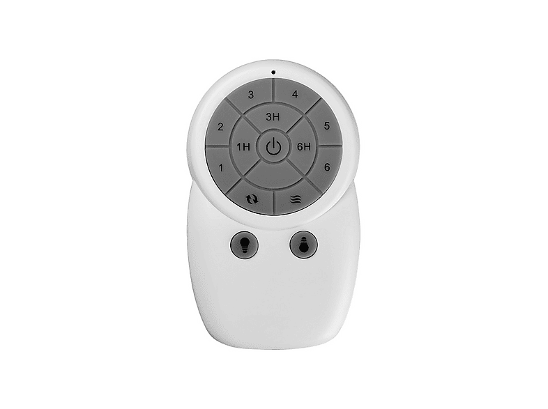 Ventilador de techo - Wonderlamp COSMO, 18 W, 6 velocidades, Plata