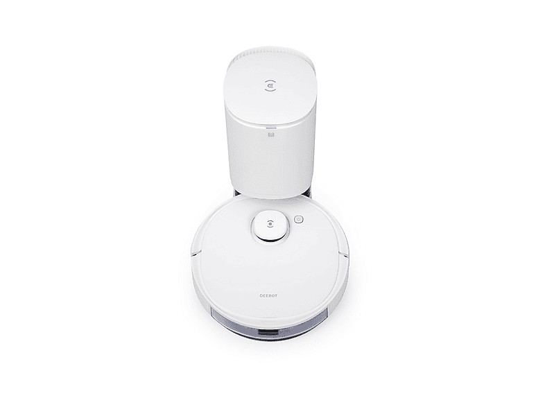 Robot aspirador - Ecovacs Deebot N8 Pro+, 40 W, Potencia de succión 2300 kPa, Depósito 0,42 l, Autonomía 1 h y 50 min, Negro