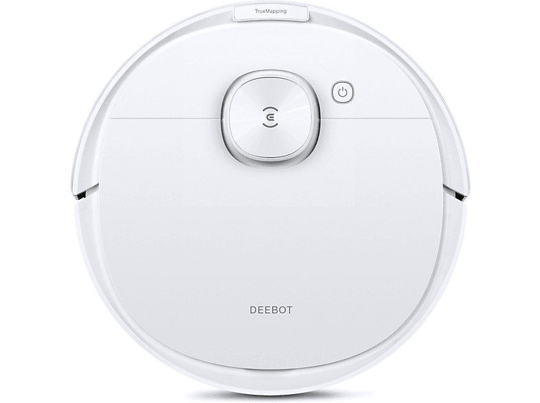Robot aspirador - Ecovacs DLN26-21EP, 40 W, Potencia de succión 2300 kPa, Depósito 0,42 l, Autonomía 110 min, Negro