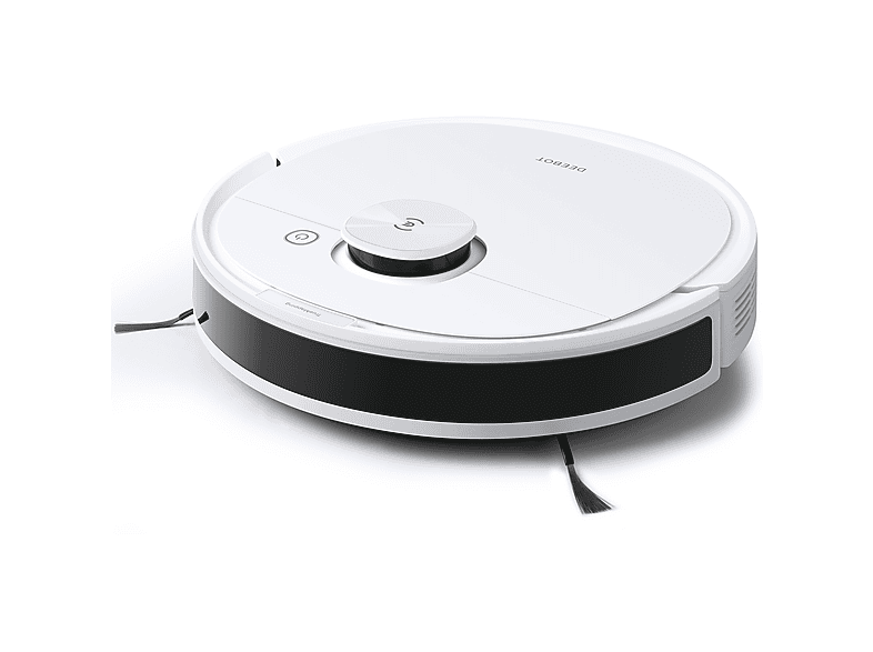 Robot aspirador - Ecovacs DLN26-21EP, 40 W, Potencia de succión 2300 kPa, Depósito 0,42 l, Autonomía 110 min, Negro