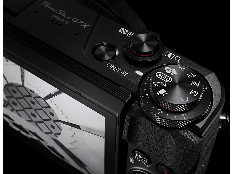 Cámara digital - Canon PowerShot G7X Mark II compacta, 20,1 megapixel, (1920, 1080), Black