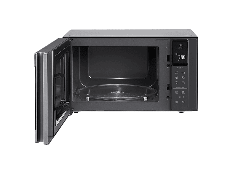 Microondas - LG MS2595CIS, 1000 W, 5 potencia, 25 l, Inox