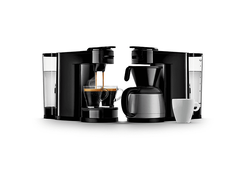 Cafetera de cápsulas - Philips HD6592/64, 1 bar, 1450 W, Inox