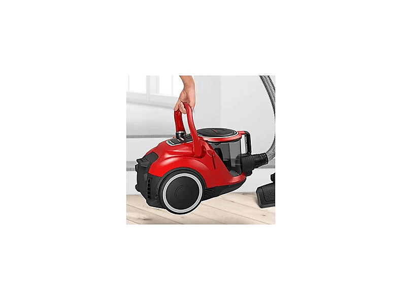 Aspirador con bolsa - Bosch AKLBB1112481934, 750 W, Depósito 2,4 l, Negro