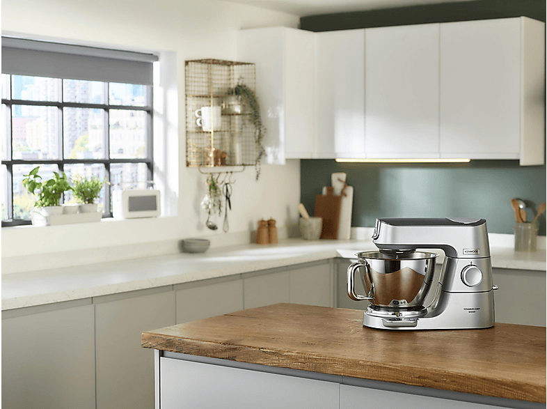 Robot de cocina - Kenwood KVC85.004SI, 1200 W, 5 l, Inox