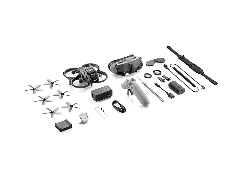 Drone - DJI QF2W4K, 48 megapixel, 18 min, Negro
