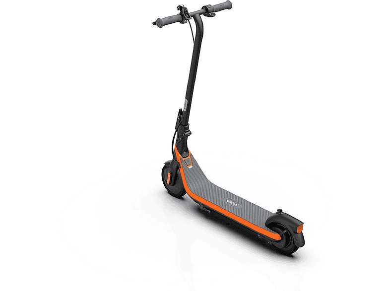 Patinete eléctrico - Segway-Ninebot Kickscooter C2 E, Pot. máx. 150 W, Carga máx. 50 kg, 11 km autonomía, 360 mAh, Negro y Naranja