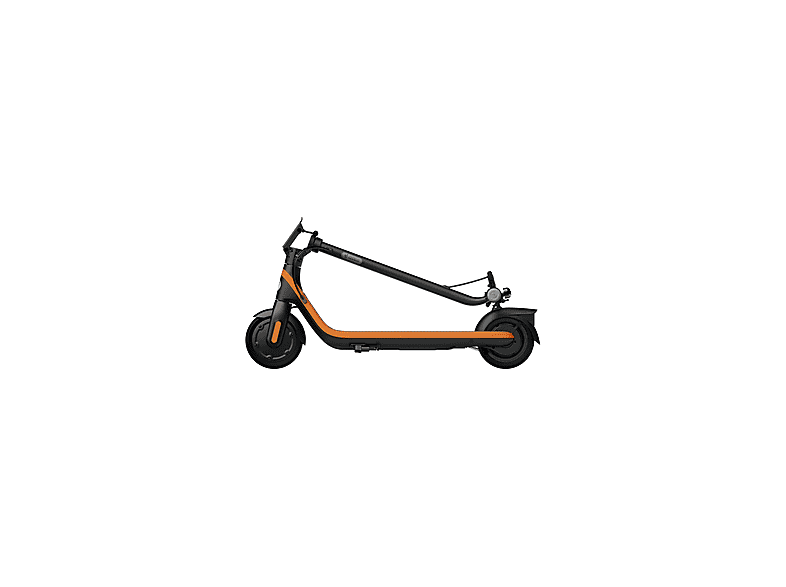 Patinete eléctrico - Segway-Ninebot Kickscooter C2 E, Pot. máx. 150 W, Carga máx. 50 kg, 11 km autonomía, 360 mAh, Negro y Naranja
