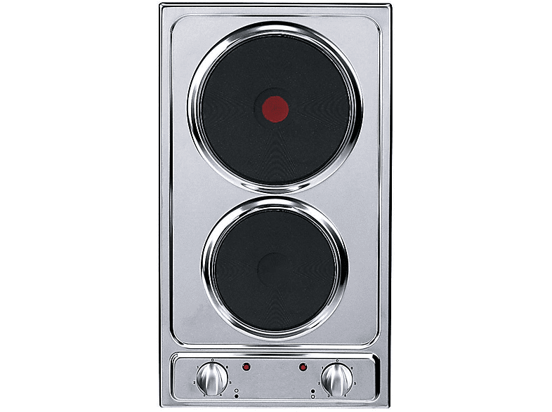 Placa de vitrocerámica - Gorenje 151761, 2 zonas, 288 mm, Inox