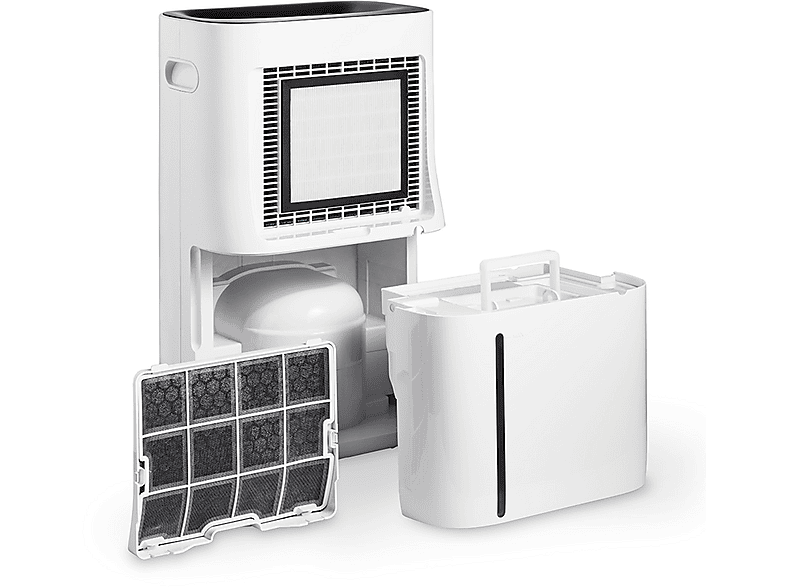 Deshumidificador - Clean Air Optima CA-705 smart, 6,5 l, 50 m², Blanco
