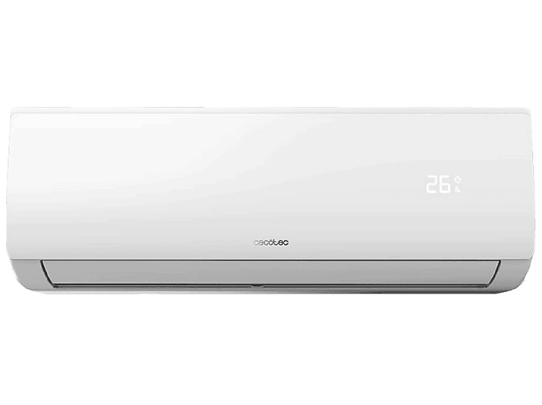 Split 1x1 - Cecotec 8181 SPLIT AIRCLIMA 9000 SMARTFRESH, 9000 fg/h, Función Inverter, Blanco