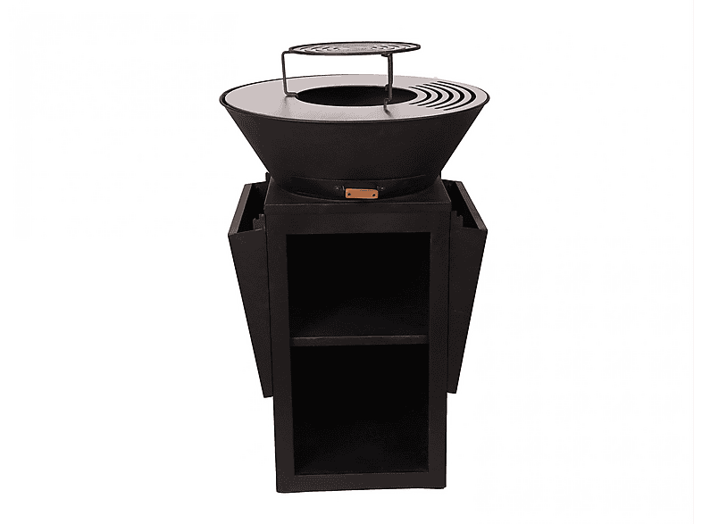 Barbacoa de carbón - Purline EFP57B, Negro