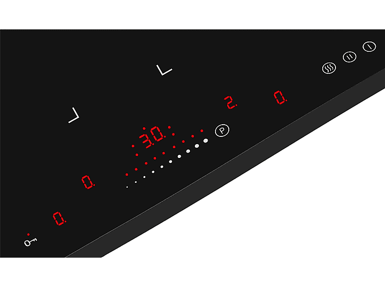 Placa inducción - Fagor 3IF-ZONE40BS, 4 zonas, 576 mm, Negro