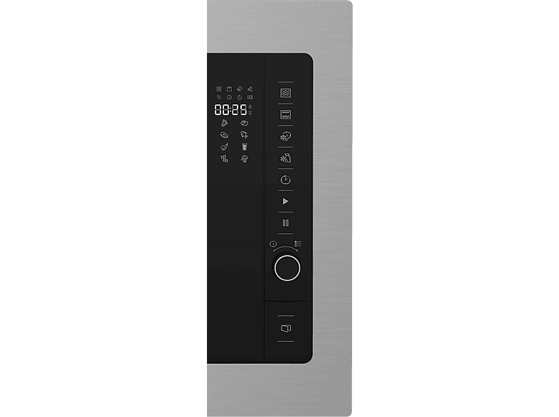 Microondas - Beko BMGB 25332 BG, 900 W, 5 potencia, 25 l, Inox