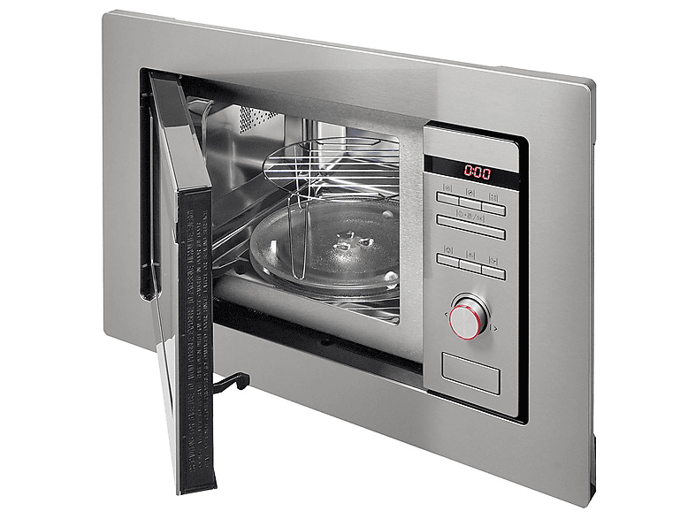 Microondas - Fagor 3MWB-201CEGX, 1250 W, 5 potencia, 20 l, Acero Inox