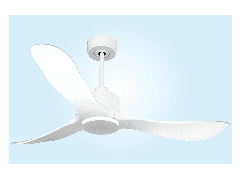 Ventilador de techo - Purline TongaD132C0364872, 6 velocidades, Blanco