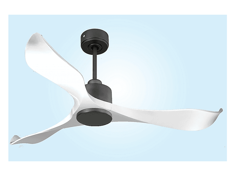 Ventilador de techo - Purline VirginD132C0365184, 6 velocidades, Negro
