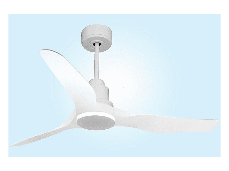 Ventilador de techo - Purline ThassosD127C0466675, 6 velocidades, Blanco