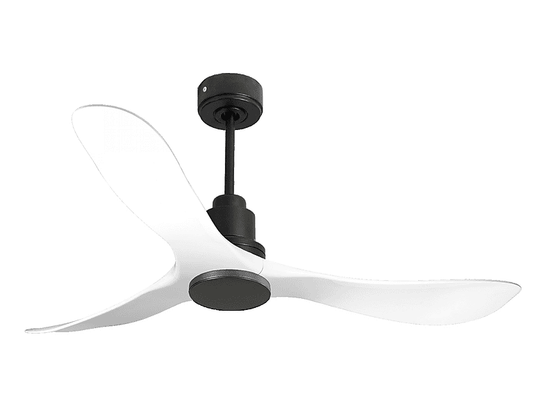 Ventilador de techo - Purline TongaD132C0464564, 6 velocidades, Negro