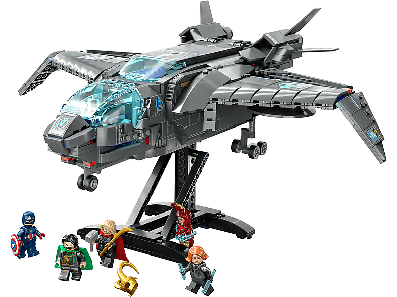Juego de construcción - LEGO Set de juguetes de construcción LEGO® Marvel 76248 Quinjet de los Vengadores (795 piezas), edad recomendada: 9 año(s)