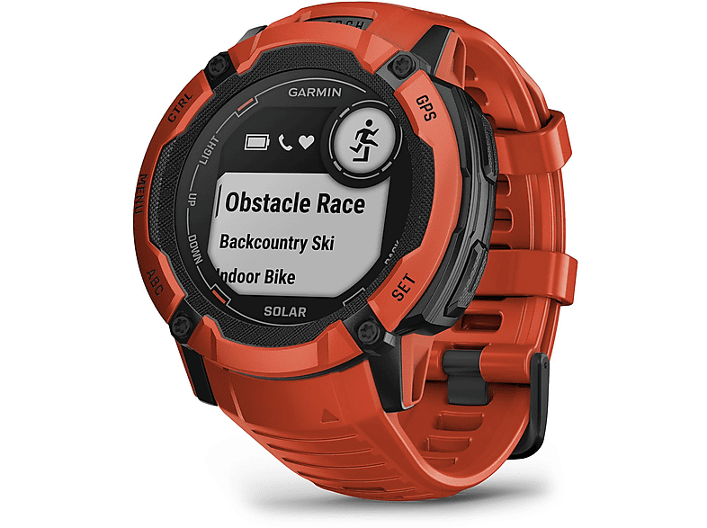 Smartwatch - Garmin 010-02805-01, Talla única, polímero, Rojo