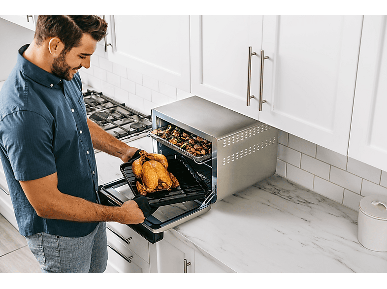 Mini horno - Ninja DT200EU, 2000 W, 29 l, Multicolor