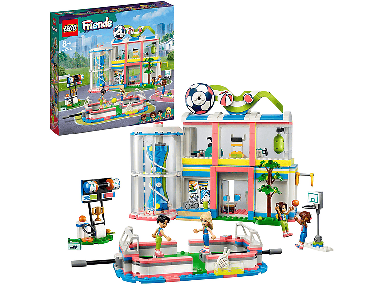 Juego de construcción - LEGO Set de juguetes de construcción LEGO® Friends 41744 Centro Deportivo (832 piezas), edad recomendada: 8 año(s)