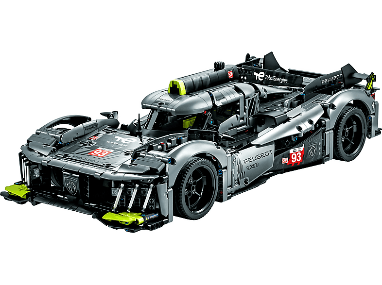 Juego de construcción - LEGO Kit de construcción LEGO® Technic 42156 PEUGEOT 9X8 24H Le Mans Hybrid Hypercar (1775 piezas)