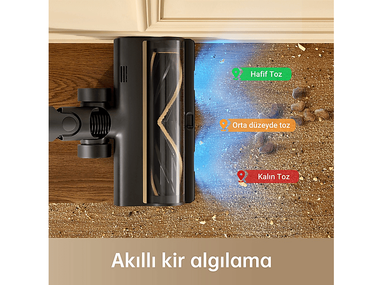 Aspirador escoba - Dreame R20 CORDLESS STICK VACUUM, 570 W, Potencia de succión 190 W, Depósito 0,6 l, Autonomía 90 min, Negro
