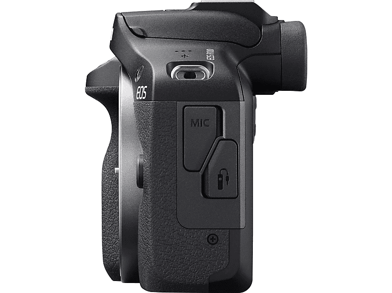 Cámara EVIL - Canon EOS R100/RF-S 18-45MMIS STM + RF-S 55-210MMF5-7.1, 24,1 megapixel, CMOS, 4K 3840p, Negro