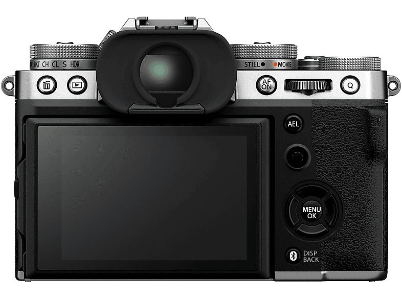 Cámara EVIL - Fujifilm X-T5, 40,2 megapixel, X-Trans CMOS, Plata
