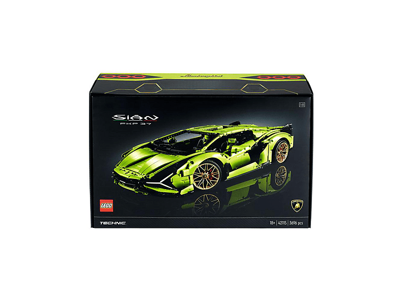 Juego de construcción - LEGO LEGO Technic Lamborghini Sián FKP 37 (42115), edad recomendada: 16 año(s), 3696 piezas