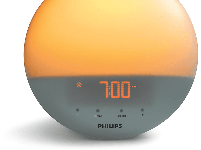 Luz para despertar - Philips HF3531/01, 300 lx, 16,5 W, Blanco