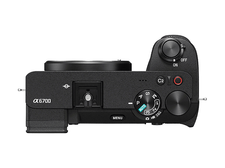 Cámara EVIL - Sony Alpha 6700, 26 megapixel, Exmor R CMOS, 4K 3840p, Negro