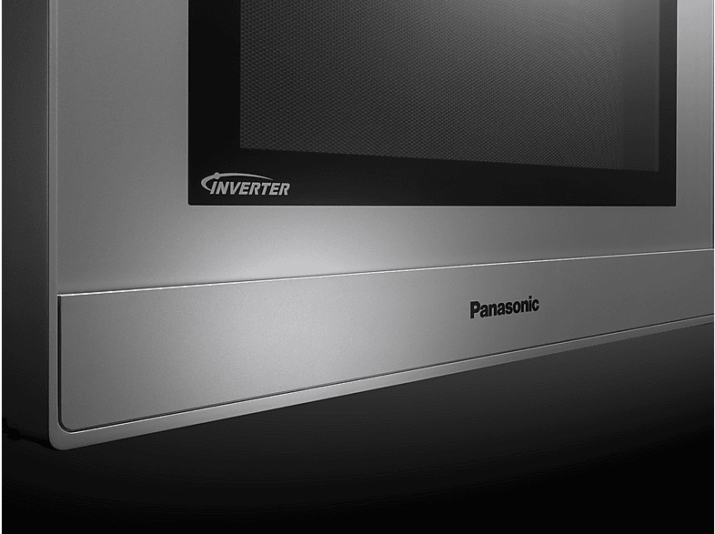Microondas libre instalación - Panasonic NN-GT47KMGPG, 2400 W, 7 potencia, 31 l, Plata