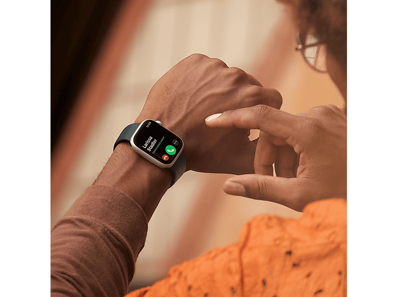 Smartwatch - Apple Apple Watch Series 8, Aluminio, Negro
