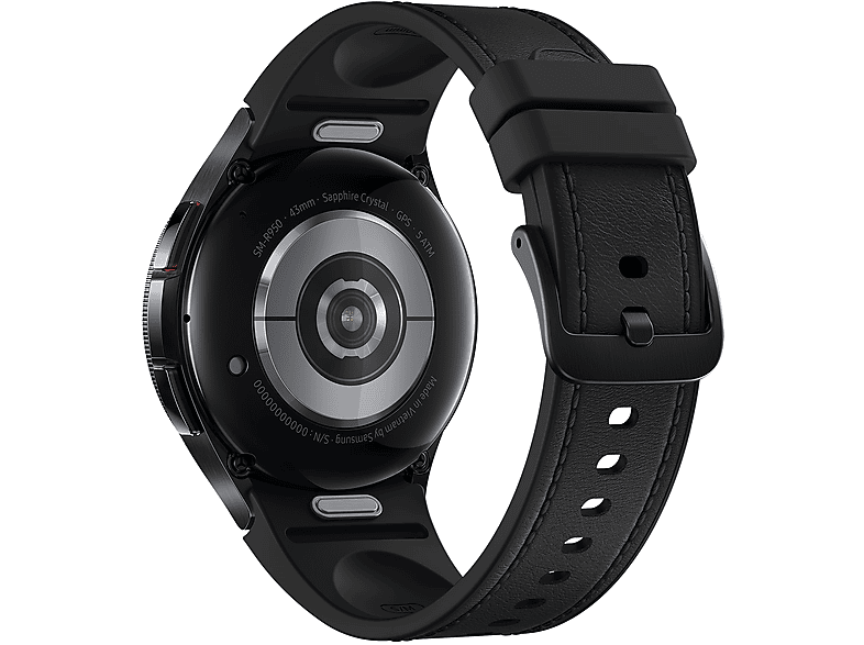 Smartwatch - Samsung Galaxy Watch6 Classic, M/L, Acero inoxidable, Negro