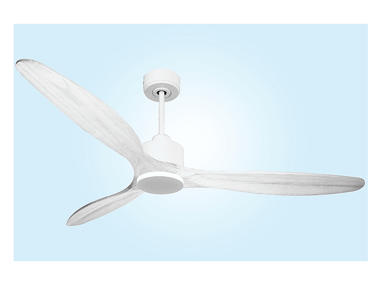 Ventilador de techo - Purline SalD166C0364885, 6 velocidades, Blanco