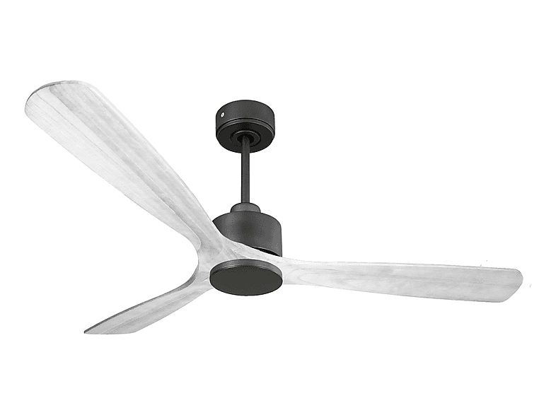 Ventilador de techo - Purline MadeiraD166C0365211, 6 velocidades, Negro