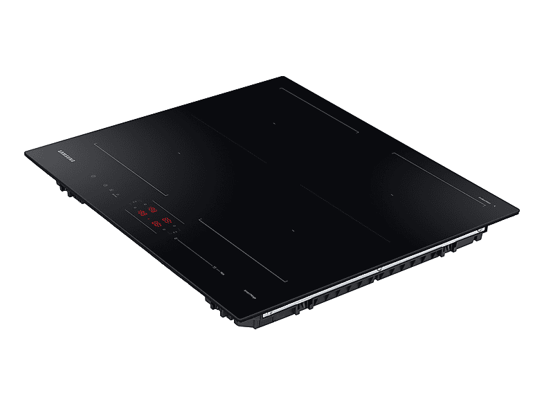 Encimera inducción - Samsung NZ64B5066FK/U2 DUAL FLEX, 4 zonas, 590 mm, Negro