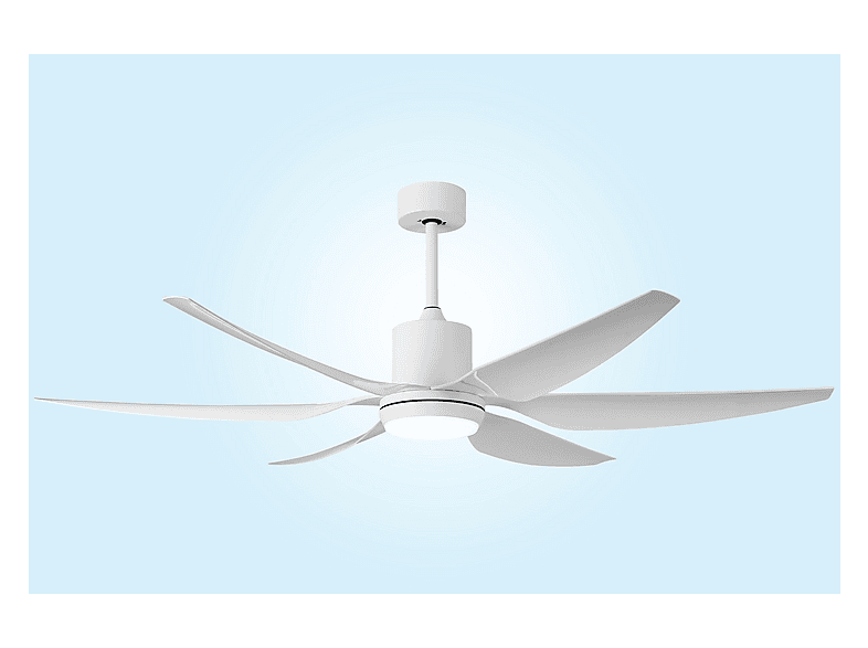 Ventilador de techo - Purline URIKAINE White, 40 W, 6 velocidades