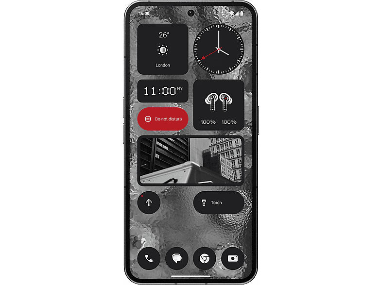 Smartphone - Nothing PHONE 2 6.7P/5G/8N/12+256GB/G, Gray, Móvil Android, 12 GB RAM, 6,7 " Full HD+, Qualcomm Snapdragon8+ gen 1 4nm, 4,700 mAh